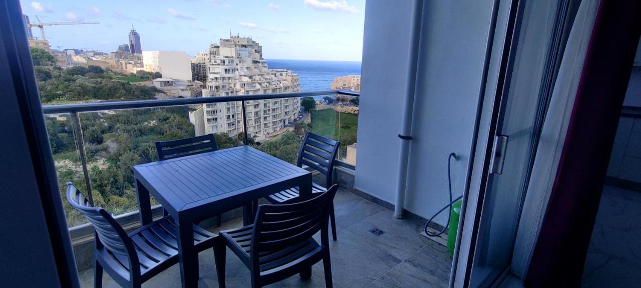 Sea View Apartment 2 Bedrooms 2 Bathrooms, 2 Minutes Away From The Sea Saint Julian's 外观 照片