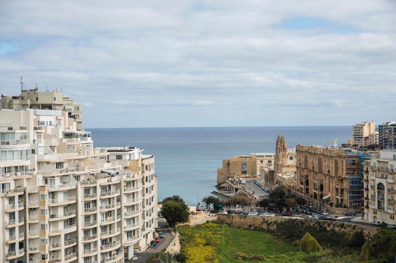 Sea View Apartment 2 Bedrooms 2 Bathrooms, 2 Minutes Away From The Sea Saint Julian's 外观 照片
